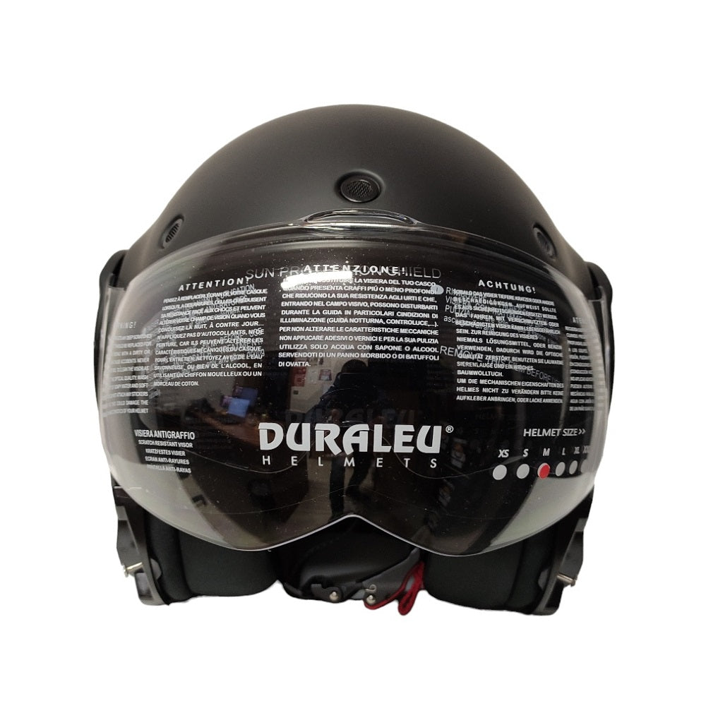 DURALEU CABRIO CASCO MODULARE NERO OPACO TG L – Iannone Moto