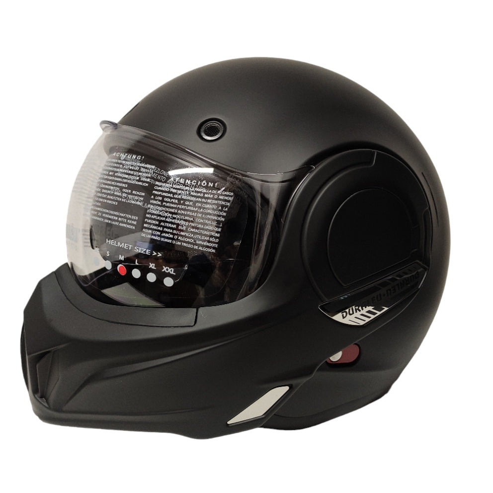 DURALEU CABRIO CASCO MODULARE NERO OPACO TG L – Iannone Moto