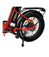 Carica l&#39;immagine nel visualizzatore di Gallery, Fat Bike Z-Tech Telaio a Culla E-Bike 250w - Rossa