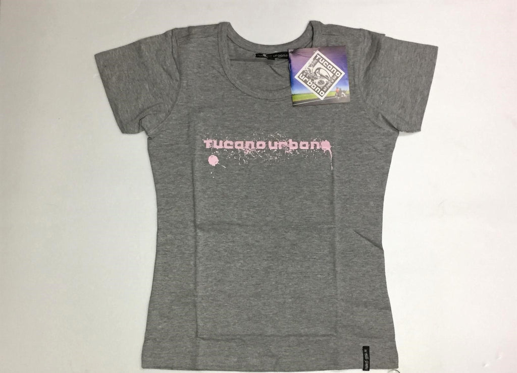 Tucano Urbano Tu-Code Lady - Grigio / Grey - T-Shirt estiva