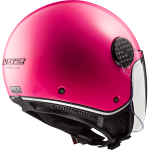 LS2 Sphere Lux Gloss Pink Casco Jet Visiera - OF558