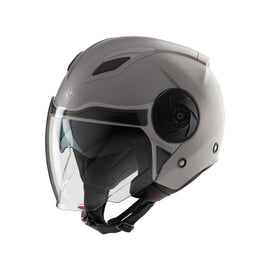 Casco Demi-Jet Doppia VisieraTucano Urbano EL'CITY GRIGIO MOONDUST OPACO *