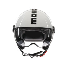 Carica l&#39;immagine nel visualizzatore di Gallery, *MOMO DESIGN CLASSIC FIGHTER WHITE/BLACK VISIERA