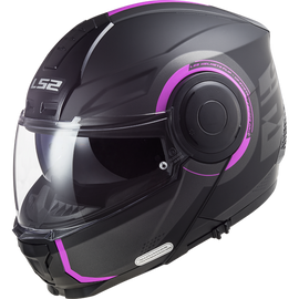 LS2 SCOPE ARCH MATT TITANIUM/PINK *