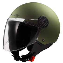 LS2 Sphere 2 OF558 Casco jet visiera - Matt Military Green *