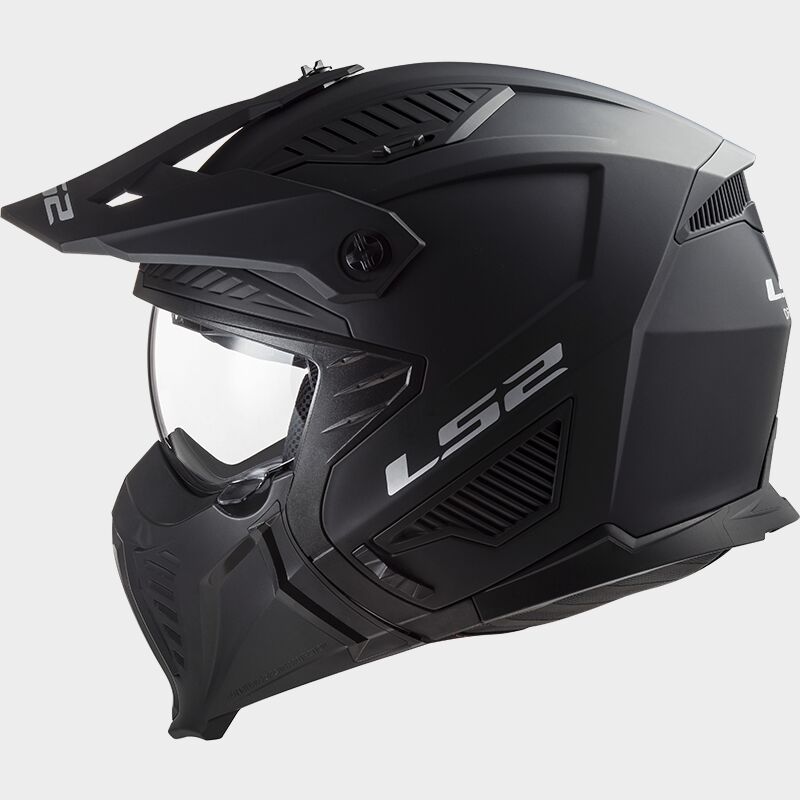 LS2 DRIFTER OF606 - SOLID MATT BLACK *
