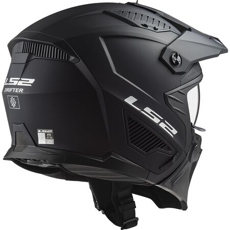 LS2 DRIFTER OF606 - SOLID MATT BLACK *
