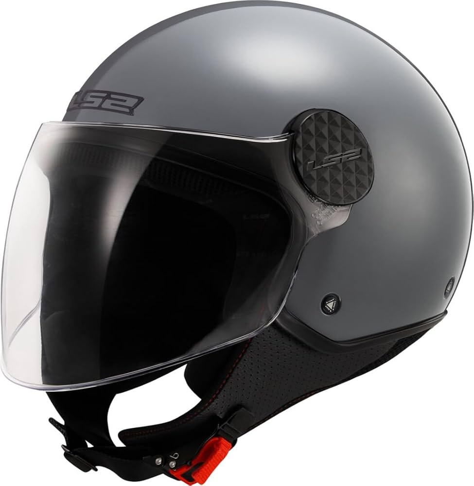 LS2 Sphere 2 OF558 Casco jet visiera Nardo grey