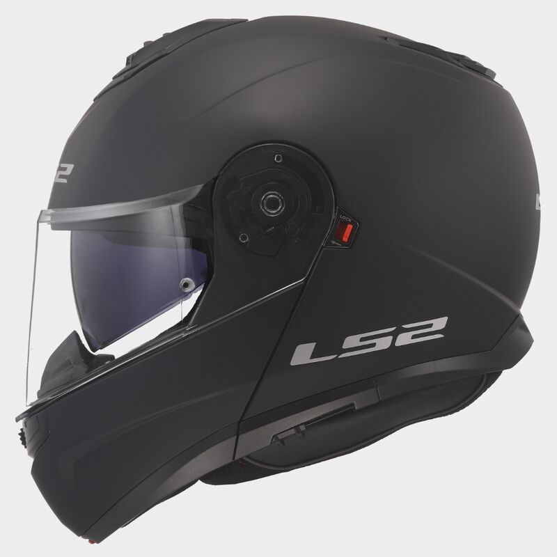 LS2 Strobe 2 FF908 -  Matt Black - Casco Modulare *