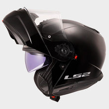 Carica l&#39;immagine nel visualizzatore di Gallery, LS2 Strobe 2 FF908 -  Matt Black - Casco Modulare *