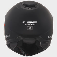 Carica l&#39;immagine nel visualizzatore di Gallery, LS2 Strobe 2 FF908 -  Matt Black - Casco Modulare *