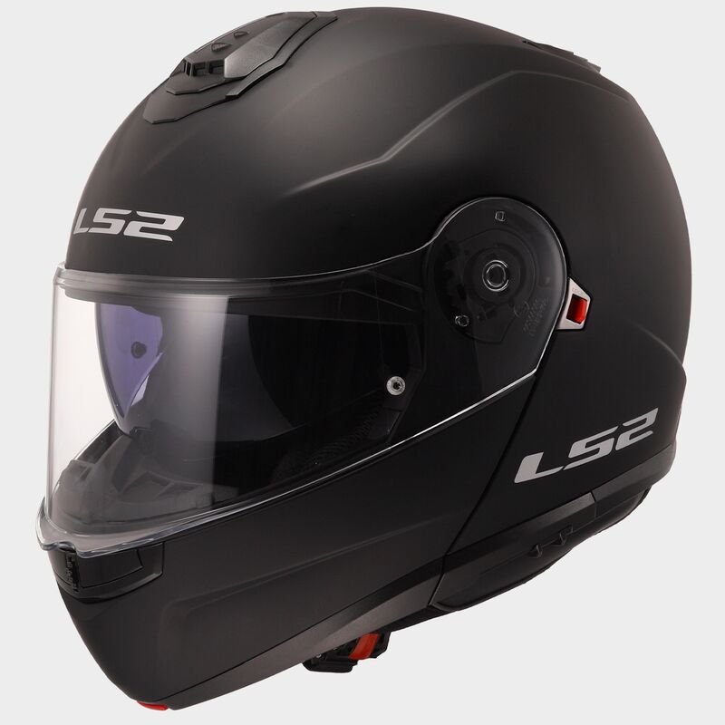 LS2 Strobe 2 FF908 -  Matt Black - Casco Modulare *