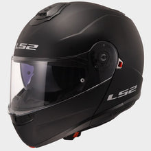 Carica l&#39;immagine nel visualizzatore di Gallery, LS2 Strobe 2 FF908 -  Matt Black - Casco Modulare *