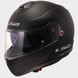 LS2 Strobe 2 FF908 -  Matt Black - Casco Modulare *