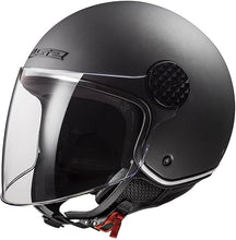 Carica l&#39;immagine nel visualizzatore di Gallery, LS2 Sphere Lux 2 OF558 Casco jet visiera - Matt Titanium *