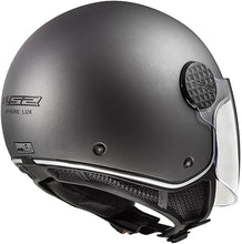 Carica l&#39;immagine nel visualizzatore di Gallery, LS2 Sphere Lux 2 OF558 Casco jet visiera - Matt Titanium *