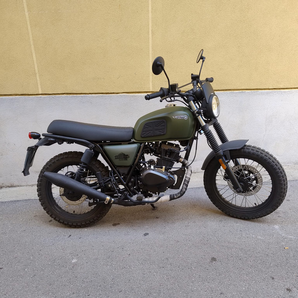 MOTO SCRAMBLER BRIXTON 125 FELSBERG USATO