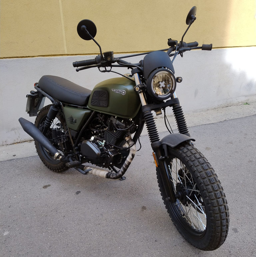 MOTO SCRAMBLER BRIXTON 125 FELSBERG USATO