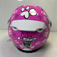 Carica l&#39;immagine nel visualizzatore di Gallery, CASCO BAMBINO/JUNIOR LS2 FUNNY II PAWS PINK