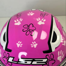 Carica l&#39;immagine nel visualizzatore di Gallery, CASCO BAMBINO/JUNIOR LS2 FUNNY II PAWS PINK