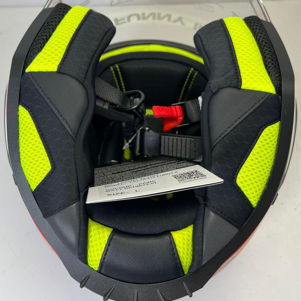 CASCO BAMBINO/JUNIOR LS2 FUNNY II PAWS RED