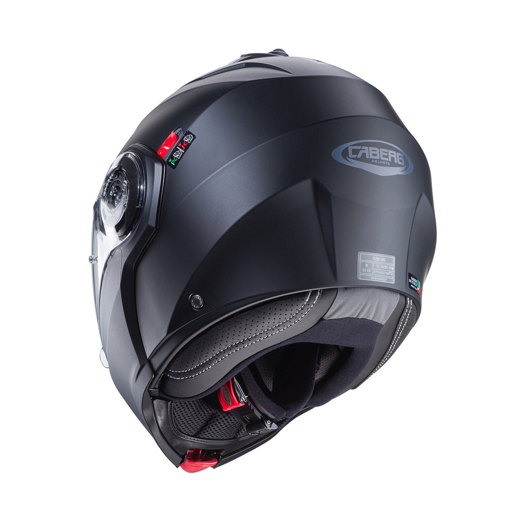 CASCO APRIBILE MODULARE CABERG DUKE EVO NERO OPACO