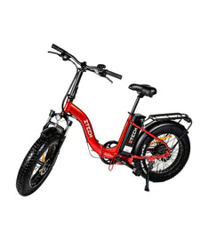 Fat Bike Z-Tech Telaio a Culla E-Bike 250w - Rossa
