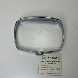 CORNICE GHIERA CROMATA FARO VESPA 50 SPECIAL/ELESTART V5A2/V5A3