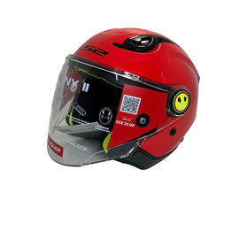 CASCO BAMBINO/JUNIOR LS2 FUNNY II SOLID RED