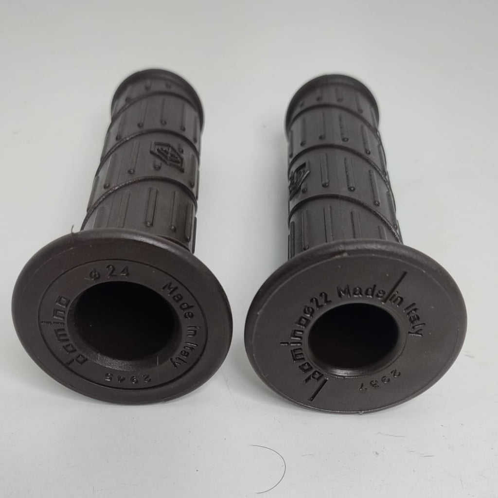 Coppia Manopole Marrone 100039M000 Vespa ET2/ET4 Liberty 50/125/150