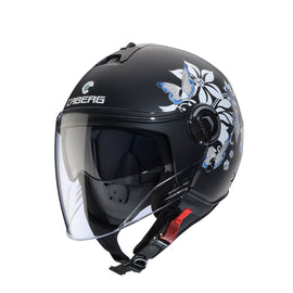 Caberg Riviera V4X MIA - MATT BLACK/WHITE/GREY - Casco jet doppia visiera
