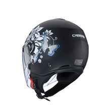 Carica l&#39;immagine nel visualizzatore di Gallery, Caberg Riviera V4X MIA - MATT BLACK/WHITE/GREY - Casco jet doppia visiera