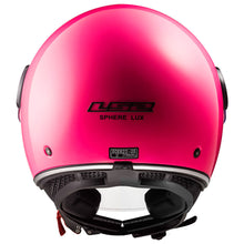 Carica l&#39;immagine nel visualizzatore di Gallery, LS2 Sphere Lux 2 OF558 Casco jet visiera - Solid Fluo Pink *