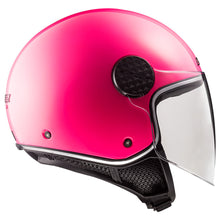 Carica l&#39;immagine nel visualizzatore di Gallery, LS2 Sphere Lux 2 OF558 Casco jet visiera - Solid Fluo Pink *