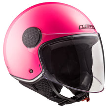 Carica l&#39;immagine nel visualizzatore di Gallery, LS2 Sphere Lux 2 OF558 Casco jet visiera - Solid Fluo Pink *
