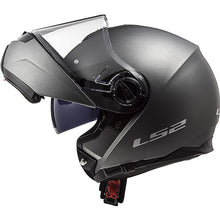 Carica l&#39;immagine nel visualizzatore di Gallery, LS2 Strobe 2 FF908 -  Matt Titanium - Casco Modulare *