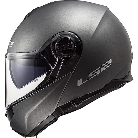 LS2 Strobe 2 FF908 -  Matt Titanium - Casco Modulare *