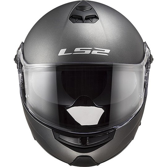LS2 Strobe 2 FF908 -  Matt Titanium - Casco Modulare *