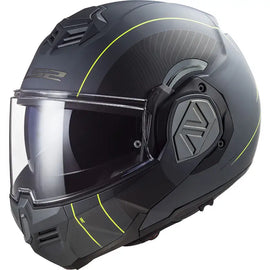 LS2 ADVANT COOPER FF906 - MATT TITANIUM BLACK - CASCO MODULARE *