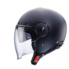 Carica l&#39;immagine nel visualizzatore di Gallery, CABERG UPTOWN - MATT BLACK - CASCO JET DOPPIA VISIERA *