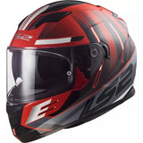 LS2 Stream Evo FF320 - Shadow Gloss Red/White *