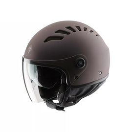 Casco Demi-Jet Doppia VisieraTucano Urbano EL TOP BRONZO OPACO *