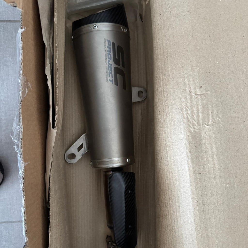 Scarico SC-Project S2 Titanio per Honda ADV 350 USATO
