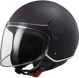 LS2 Sphere Lux 2 OF558 Casco jet visiera - Solid Matt Black *