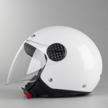 Carica l&#39;immagine nel visualizzatore di Gallery, LS2 Sphere Lux Gloss White - Casco Jet Visiera OF558 *