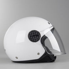 Carica l&#39;immagine nel visualizzatore di Gallery, LS2 Sphere Lux Gloss White - Casco Jet Visiera OF558 *