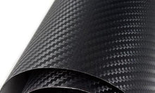 Carica l&#39;immagine nel visualizzatore di Gallery, WRAPPING PELLICOLA ADESIVA 50 x 70 cm IN CARBONIO NERO 3D ANTIGRAFFIO AUTO COVER