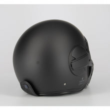 Carica l&#39;immagine nel visualizzatore di Gallery, * Caberg Ghost X Matt Black - Casco Moto Cafe Racer  Casco Jet Visiera Componibile