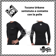 Carica l&#39;immagine nel visualizzatore di Gallery, Tucano Urbano Polo Nord - Nero - Maglia Elasticizzato/a