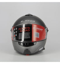 Carica l&#39;immagine nel visualizzatore di Gallery, LS2 Strobe FF325 - Matt Titanium  - Casco Modulare XXL *